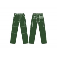 CALÇA H AB/F 2B/ALF. ELA/TRA.VERDE SAPADOR * CALÇA H AB/F 2B/ALF. ELA/TRA.VERDE SAPADOR *